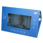 O costume abotoa o folheto video do LCD do controle, folheto do vídeo do painel LCD do IPS