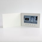 Personalizado imprimindo 7 a memória branca 1000mAh do cartão vazio 2GB do cartão do folheto video do CD da polegada para anunciar