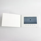 Personalizado imprimindo 7 a memória branca 1000mAh do cartão vazio 2GB do cartão do folheto video do CD da polegada para anunciar