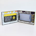 O LCD carda o vídeo video do folheto mais a cópia na bateria 300-2000mA recarregável do livro