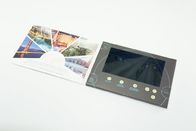 Videopak personalizou o folheto video de Digitas Lcd da capa dura 7 polegadas na tela do IPS do dobrador