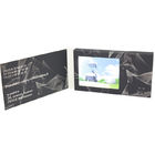 4.3inch durável cartão video do folheto do LCD de 6 polegadas com papéis impressos
