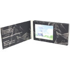 Painel LCD feito sob encomenda da impressão do folheto video do LCD do cartão para anunciar