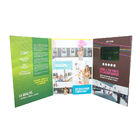 Amostra grátis 2G CMYK de VIF que imprime o cartão video do convite do LCD para atividades relativas à promoção