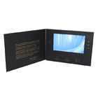 A amostra grátis de VIF limitou o folheto video da tela relativa à promoção da polegada HD do lcd 7 com os 5 botões do dobrador e interruptor magnético
