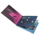 cartões feitos sob encomenda do presente do folheto video de 2GB LCD 7&quot; baterias de lítio recarregáveis