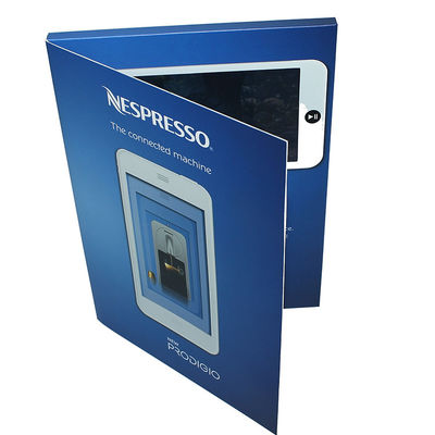 SZ Video Greeting Card Custom TFT LCD Screen Magnet Switch Touch Buttons
