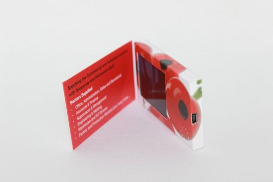 Cartão video da memória 4g pequena com interruptor magnético, interruptor DE LIGAR/DESLIGAR do botão